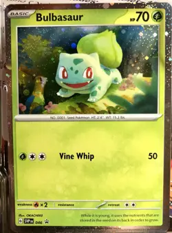 POKEMON S&V 151 Poster Col. 3 Foil Promo Card Set BULBASAUR Squirtle CHARMANDER - Image 3