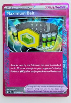 Maximum Belt 154/162 - Pokemon Temporal Forces Ace Spec Rare Card NM - Image 1