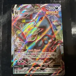 Pokemon TCG Evolving Skies Umbreon VMAX Full Art Card 95/203 - Image 1