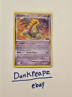 Giratina Lv. 55 9/127 Holo Foil Rare Platinum 2009 Pokemon Card - Image 1