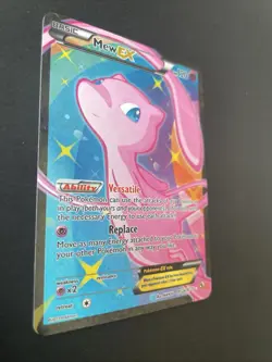 Mew EX Pokemon Trading Card Holo Rare XY Series 120 HP Versatile Ability - Image 4