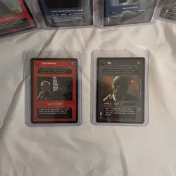 1995 Star Wars CCG Limited Rare 7 Card Lot Black 2 Devastator Dark Jedi - Image 2
