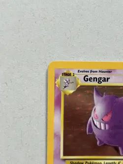 Gengar 5/62 Fossil Set Holo Rare Pokemon Card Pokemon 1999 WOTC LP/MP - Image 4