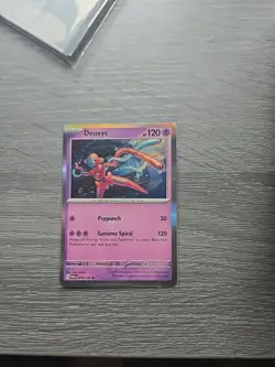 Pokemon Deoxys TCG Reverse Holo Rare Card 074/182 Sv04: Paradox Rift - Image 1