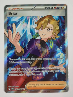 Briar 163/142 Stellar Crown Full Art Holo Trainer Pokemon Card NM - Image 1