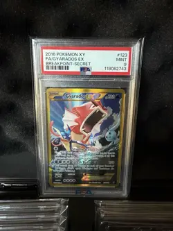 Gyarados EX 123/122 PSA 9 Mint XY Breakpoint Secret Rare Card - Image 1