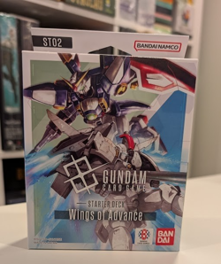 New and Sealed x 1 Starter Deck 02: Wings of Advance Gundam Card Game Starter De - Image 1