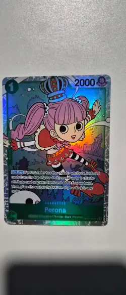 Perona SR Legacy of The Master Foil Card OP12-034 English One Piece TCG NM - Image 1