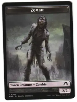 Zombie // Insect (0027) Double-Sided Token 21 // 27 T Modern Horizons 3 MTG - Image 1