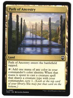Path of Ancestry 363 C Commander: Modern Horizons 3 MTG - Image 1