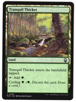 Tranquil Thicket 398 C Commander: Modern Horizons 3 MTG - Image 1
