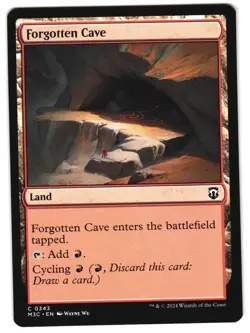 Forgotten Cave 343 U Commander: Modern Horizons 3 MTG - Image 1