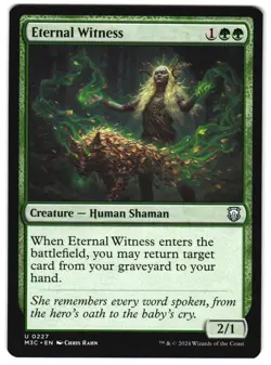 Eternal Witness 227 U Commander: Modern Horizons 3 MTG - Image 1