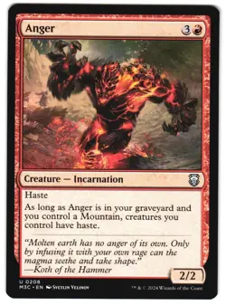 Anger 208 U Commander: Modern Horizons 3 MTG - Image 1