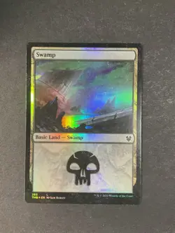 Swamp (283) - Theros Beyond Death - Magic the Gathering - MTG - Foil - Image 1