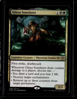 Glissa Sunslayer - 202 - ONE - NM - MTG Magic the Gathering - Image 1
