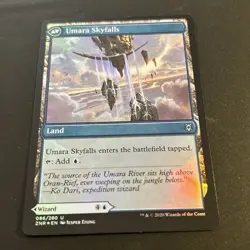 MTG Zendikar Rising Umara Wizard / Umar Skyfalls Foil 86/280 Magic the Gathering - Image 2