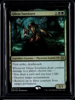 Glissa Sunslayer - 202 - Foil - ONE - NM - MTG Magic the Gathering - Image 1