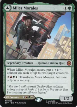 MTG Miles Morales (108) | NM | Spider-Man (SPM) - Image 1