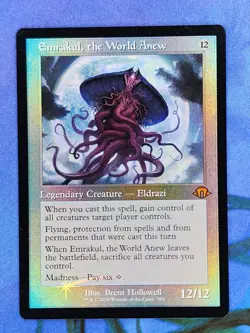 1x FOIL RETRO Emrakul, the World Anew, NM, MH3, Magic: the Gathering, MtG - Image 1