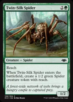 MTG - Twin-Silk Spider - Modern Horizons - Near Mint - Normal - Image 1