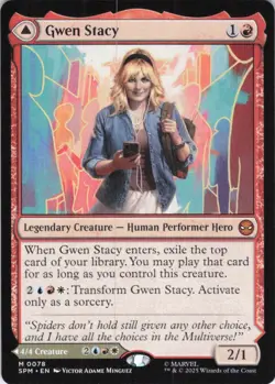 MTG Gwen Stacy (78) | NM | Spider-Man (SPM) - Image 1