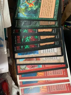 BLACK LOTUS OVERSIZED mtg duelist magazine promo cards black lotus + 23 others - Image 2