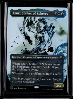 Ezuri, Stalker Of Spheres - 317 - Foil - ONE - NM - MTG Magic the Gathering - Image 1