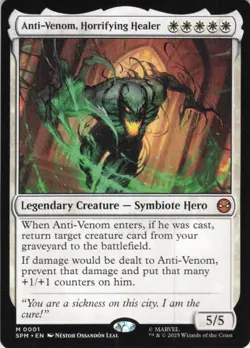 MTG Anti-Venom, Horrifying Healer (1) | NM | Spider-Man (SPM) - Image 1