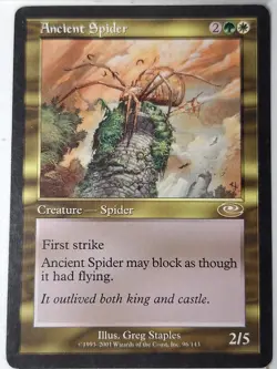 Ancient Spider - Planeshift - Magic the Gathering MTG Nice! - Image 1