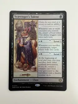Scavenger’s Talent Foil MTG Magic the Gathering Card NM Near Mint BLB - Image 1