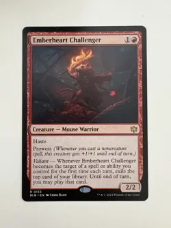Emberheart Challenger MTG Magic the Gathering Card NM Near Mint BLB - Image 1