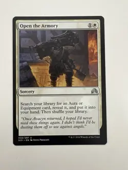 Open the Armory MTG Magic the Gathering Card NM Near Mint SOI - Image 1