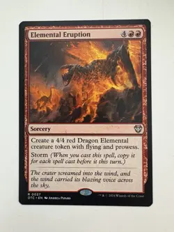 Elemental Eruption MTG Magic the Gathering Card NM Near Mint OTC - Image 1