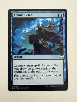 Arcane Denial MTG Magic the Gathering Card NM Near Mint OTC - Image 1