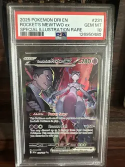 Pokemon TCG Team Rockets Meet EX Destined Rivals SIR PSA 10 Gem Mint - Image 3