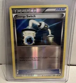 Energy Switch 94/114 Black & White Reverse Holo Pokemon TCG - Image 1