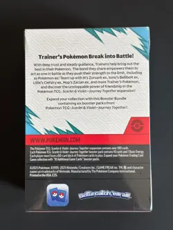 Pokemon TCG 2025 Scarlet & Violet Journey Together Booster Bundle Box Sealed - Image 2