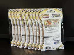 (10) Factory Sealed Pokemon Brilliant Stars Sleeved Booster Packs Charizard Art - Image 2