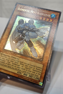 Elemental Hero Bubbleman EHC1-EN003 Secret Rare Limited Edition Yugioh 7828 - Image 3