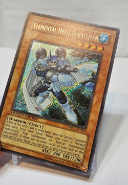 Elemental Hero Bubbleman EHC1-EN003 Secret Rare Limited Edition Yugioh 7828 - Image 4