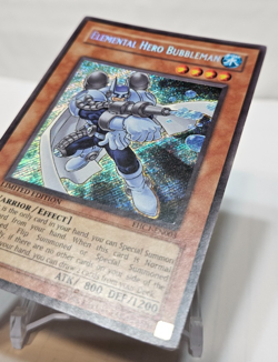 Elemental Hero Bubbleman EHC1-EN003 Secret Rare Limited Edition Yugioh 7827 - Image 2