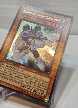 Elemental Hero Bubbleman EHC1-EN003 Secret Rare Limited Edition Yugioh 7827 - Image 3