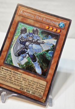 Elemental Hero Bubbleman EHC1-EN003 Secret Rare Limited Edition Yugioh 7827 - Image 4