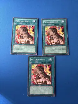 3x Metamorphosis - PGD-090 - Common - Unlimited - MP/HP- Yugioh - GOAT Format - Image 1
