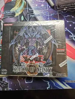 Konami TCG Yugioh Shadow of Infinity Booster Box 1st edition English Sealed - Image 1