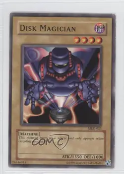 Disk Magician Unlimited YuGiOh Metal Raiders #MRD-053 2002 READ - Image 1