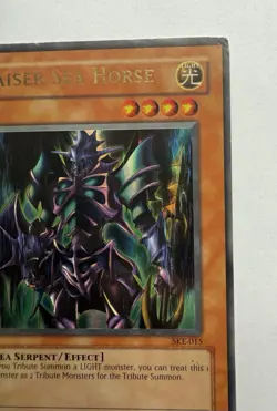 1x (HP/DMG) Kaiser Sea Horse - SKE-015 - Ultra Rare - Unl Edition YuGiOh - Image 3