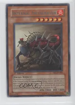 Infernal Incinerator 1st Ed. YuGiOh Chazz Princeton Duelist Pack #DP2-EN009 READ - Image 1
