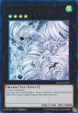 Yugioh! Tornado Dragon - DUDE-EN019 - Ultra Rare - 1st Edition Near Mint, Englis - Image 1